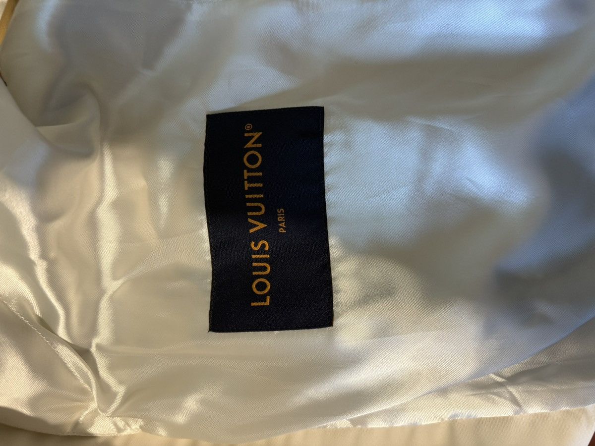 Louis Vuitton Louis Vuitton Script Leather Hooded Jacket Size US L / EU 52-54 / 3 - 5 Thumbnail
