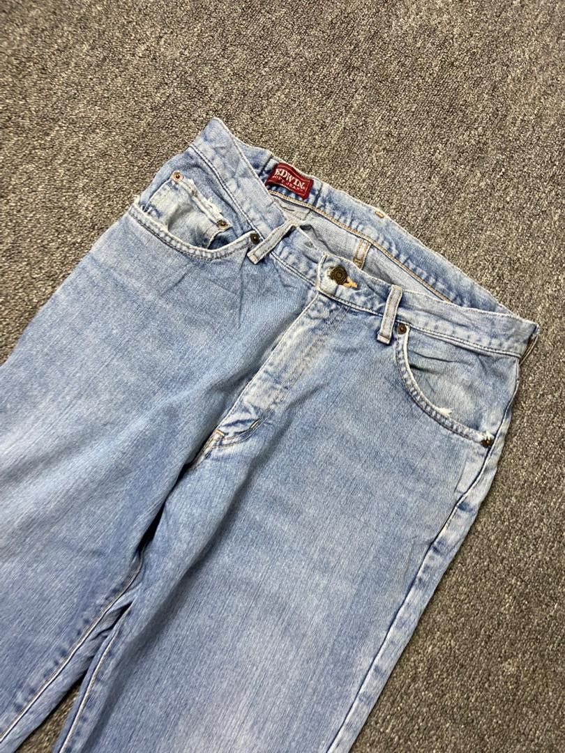 Edwin Edwin 703 Relaxed Soft Denim Jeans (197) Size US 30 / EU 46 - 10 Thumbnail