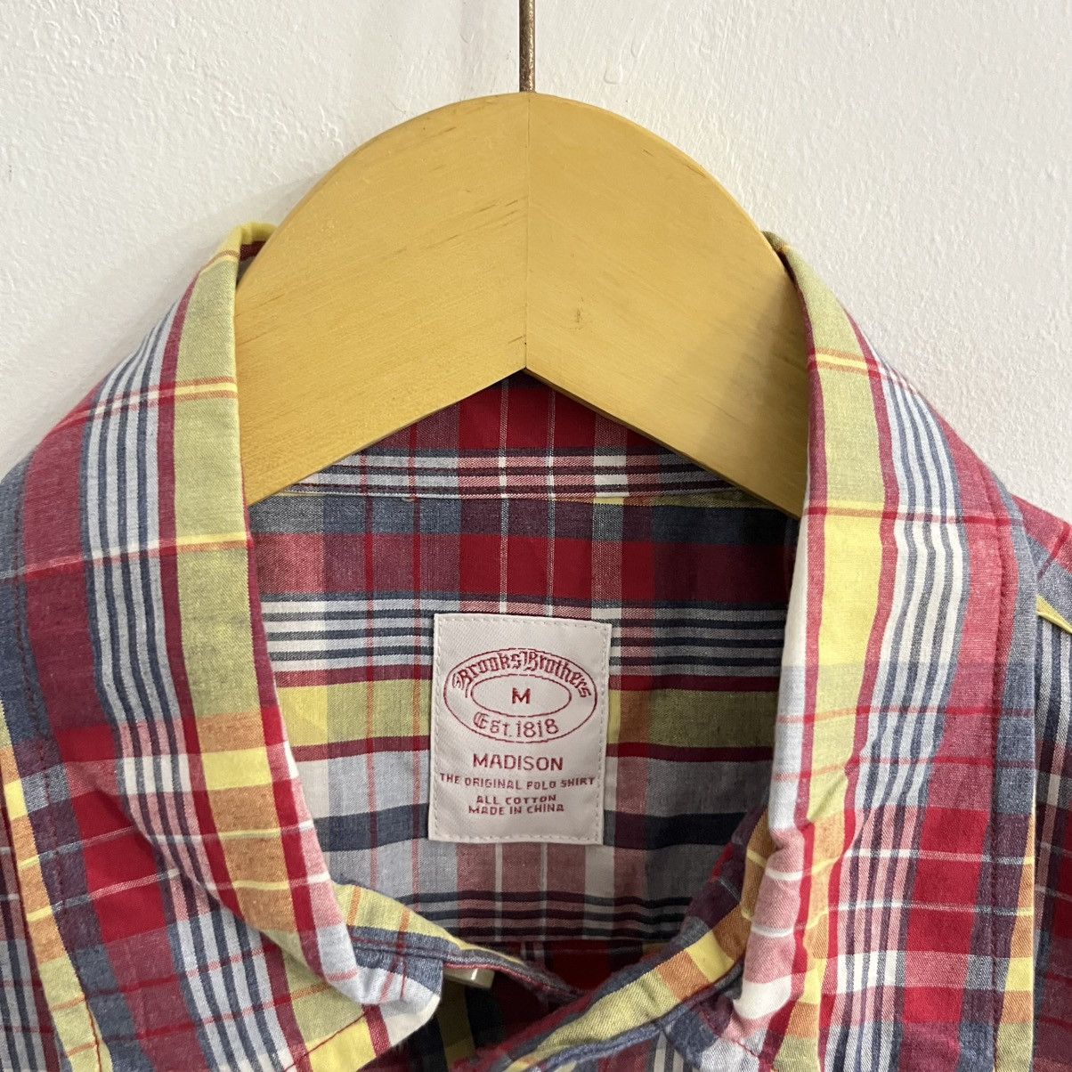 Brooks Brothers Brooks Brothers Madison Plaid Shirt Size US M / EU 48-50 / 2 - 3 Thumbnail