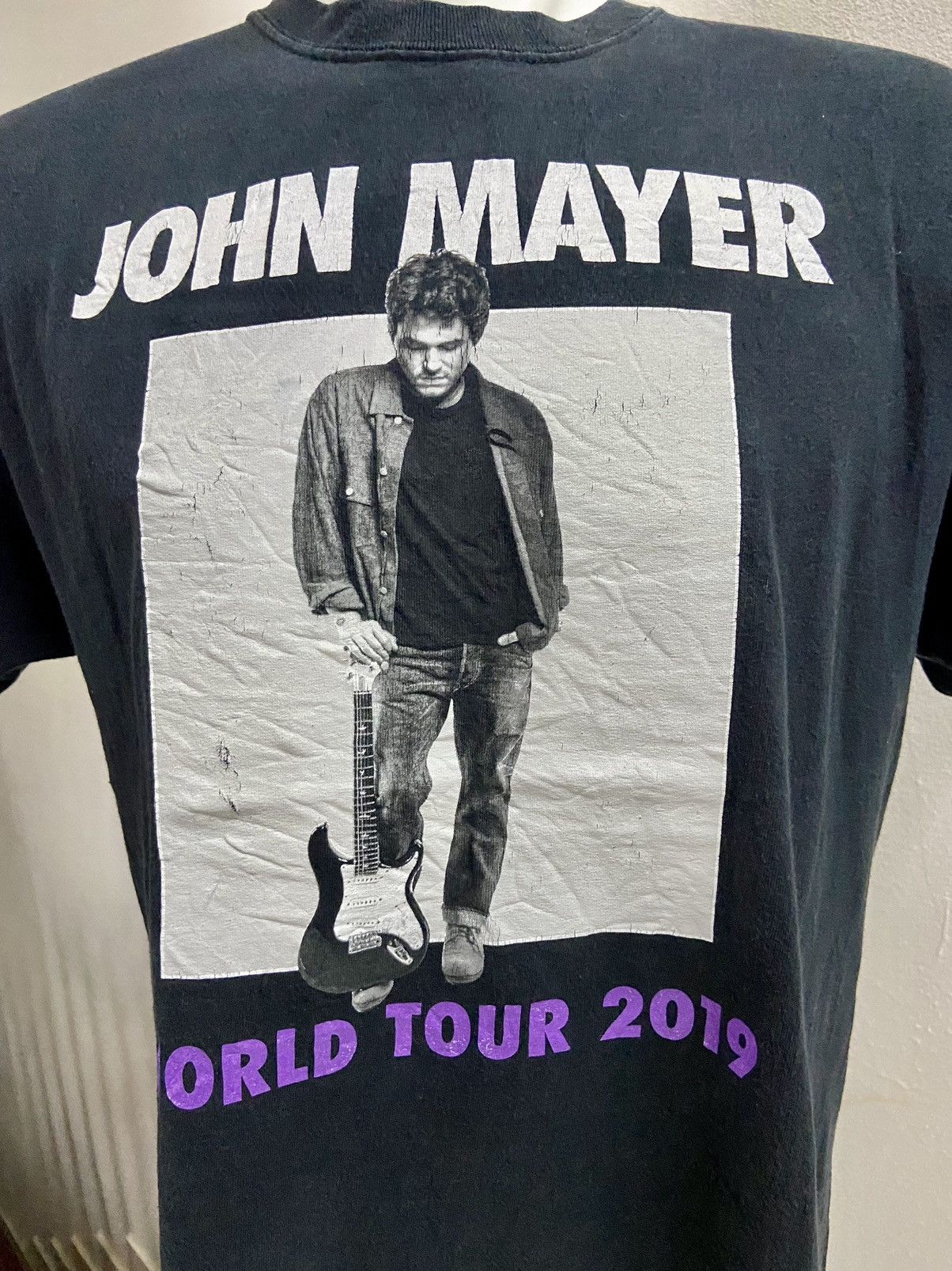 Band Tees JOHN MAYER WORLD TOUR 2019 Size US L / EU 52-54 / 3 - 13 Thumbnail