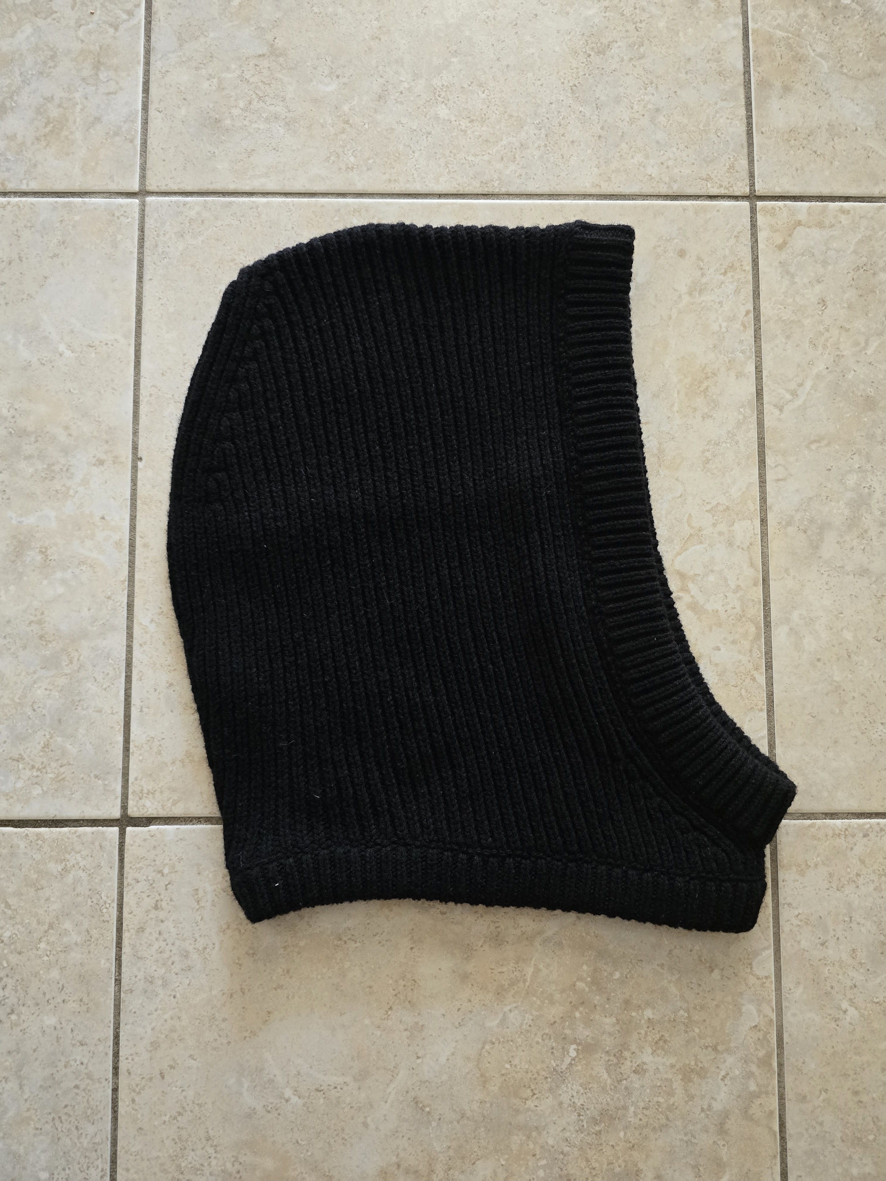 Rick Owens Rick Owens FW21 Gethsemane Cashmere Wool Hood Size ONE SIZE - 1 Thumbnail