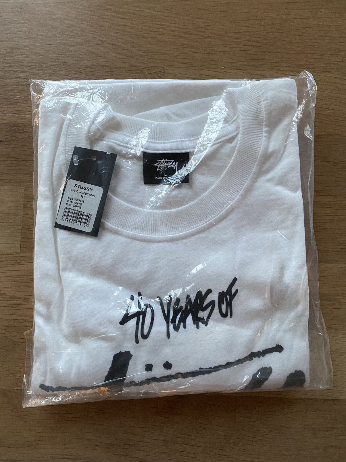 Dover Street Market Stussy x Marc Jacobs World Tour Collection Tee Size US L / EU 52-54 / 3 - 3 Thumbnail