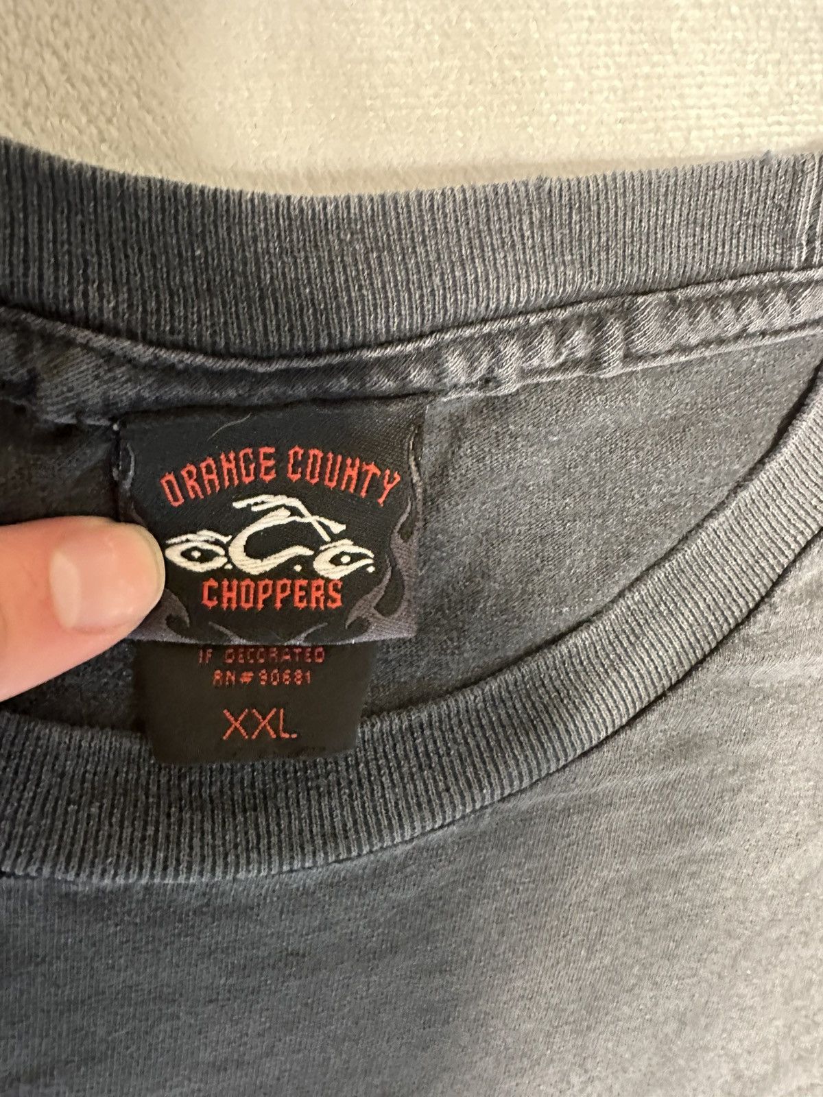 Vintage VTG Orange County Choppers 2004 T-shirt-2XL-Read Description Size US XXL / EU 58 / 5 - 9 Thumbnail