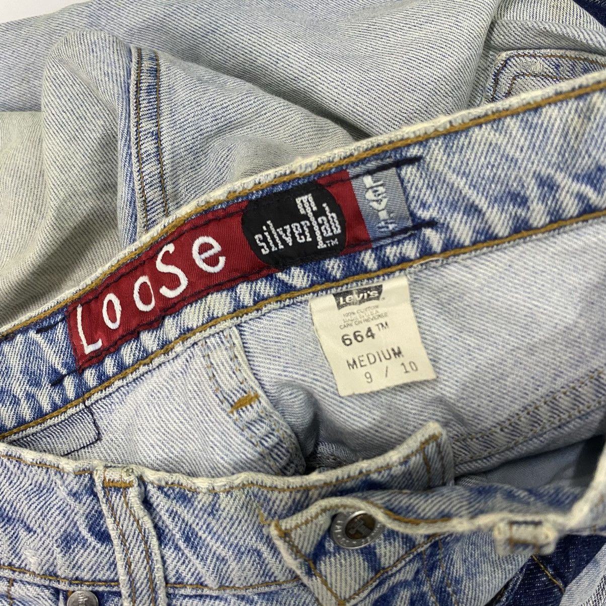 Designer × Levi's × Vintage Vintage 90s Levis Silver Tag Denim Vintage 90s Levis Size US 28 / EU 44 - 8 Thumbnail