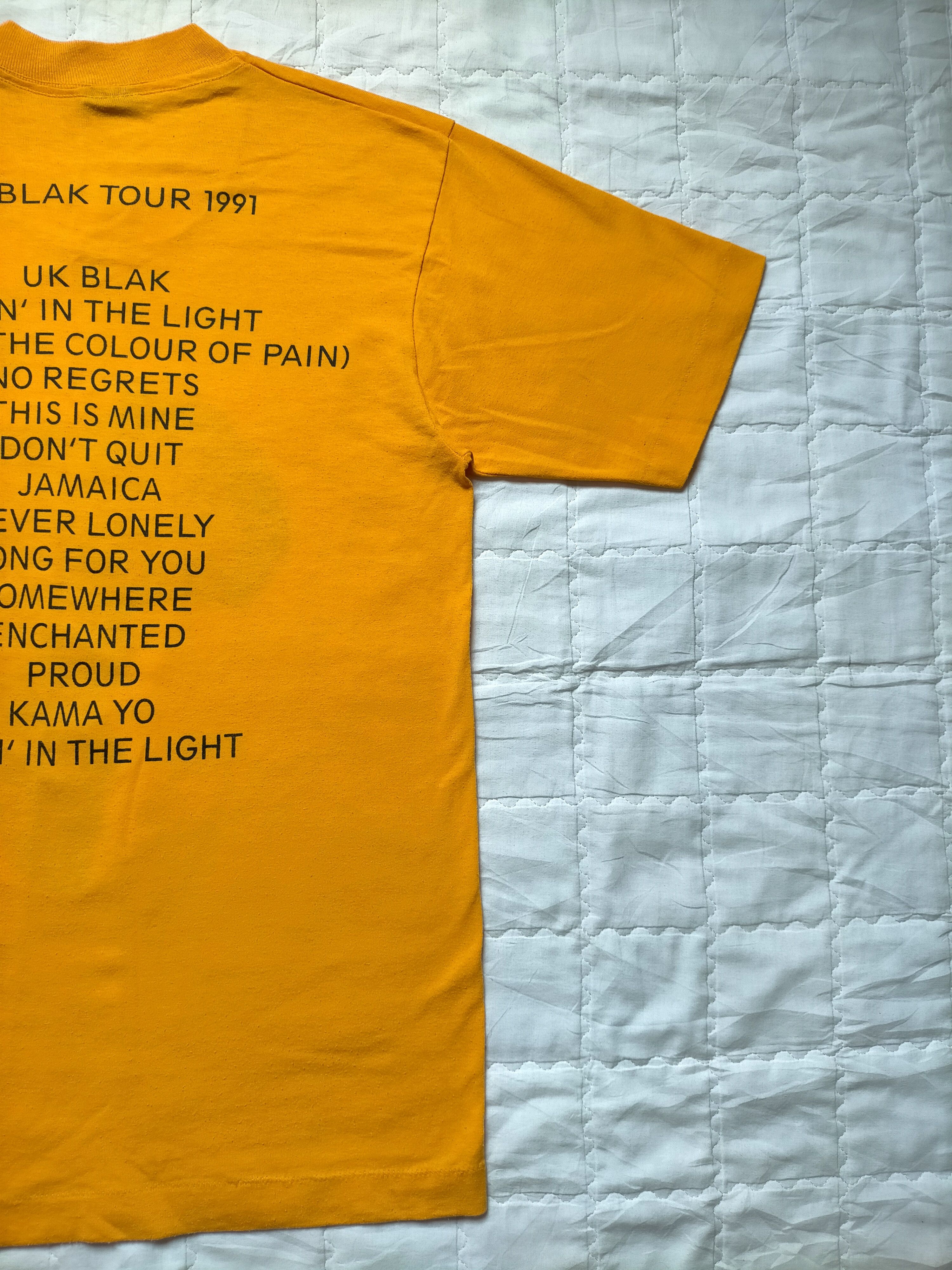 Band Tees Vintage Caron Wheeler 1991 uk blak tour single stich tee Size US S / EU 44-46 / 1 - 7 Thumbnail