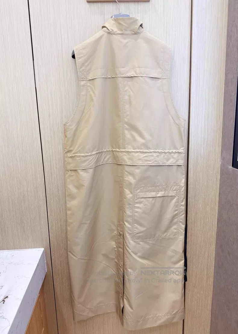 Hermes Hermes Two-piece windbreaker coat show model drawstring wa Size XS / US 0-2 / IT 36-38 - 5 Thumbnail