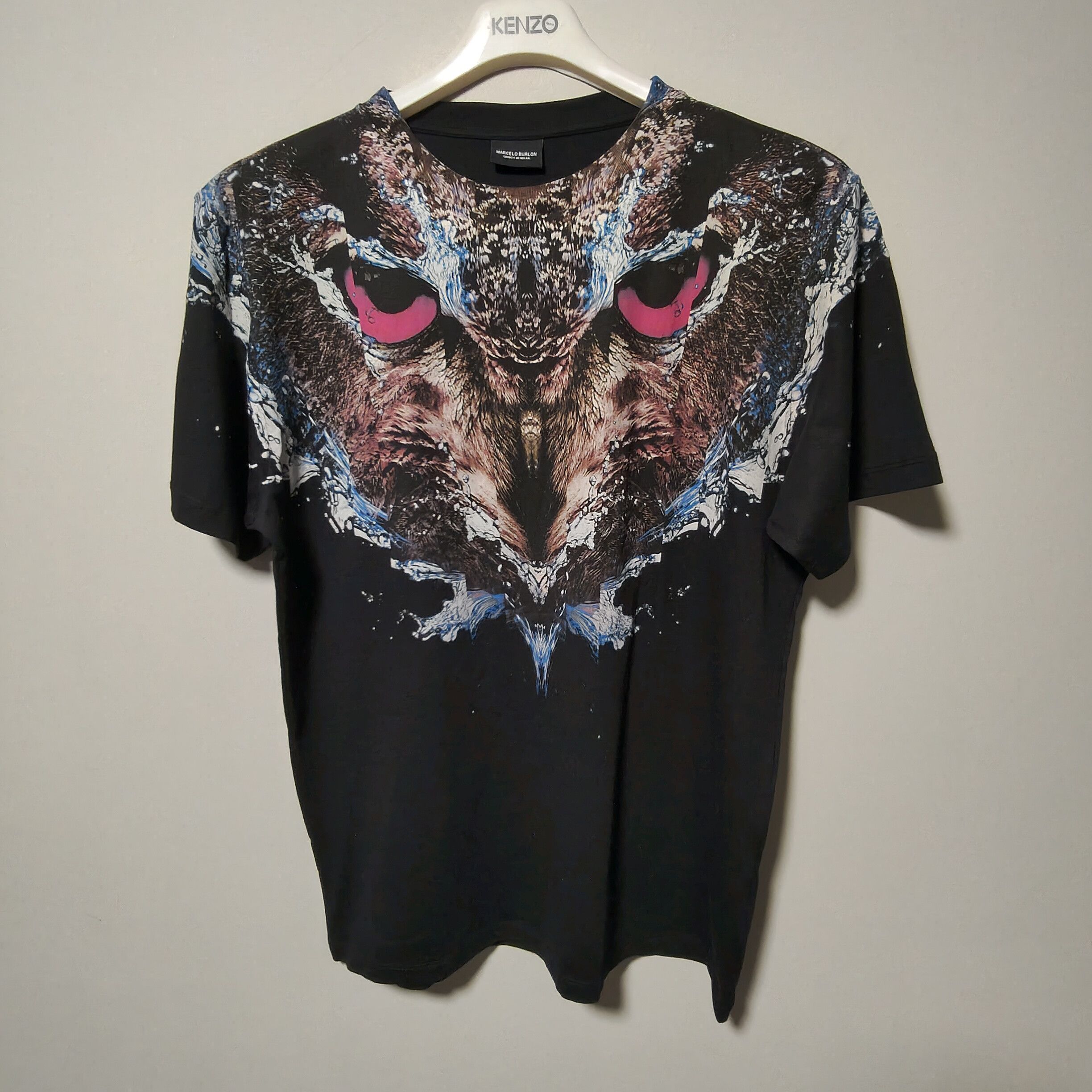 Marcelo Burlon Owl print t-shirt Size US M / EU 48-50 / 2 - 1 Thumbnail