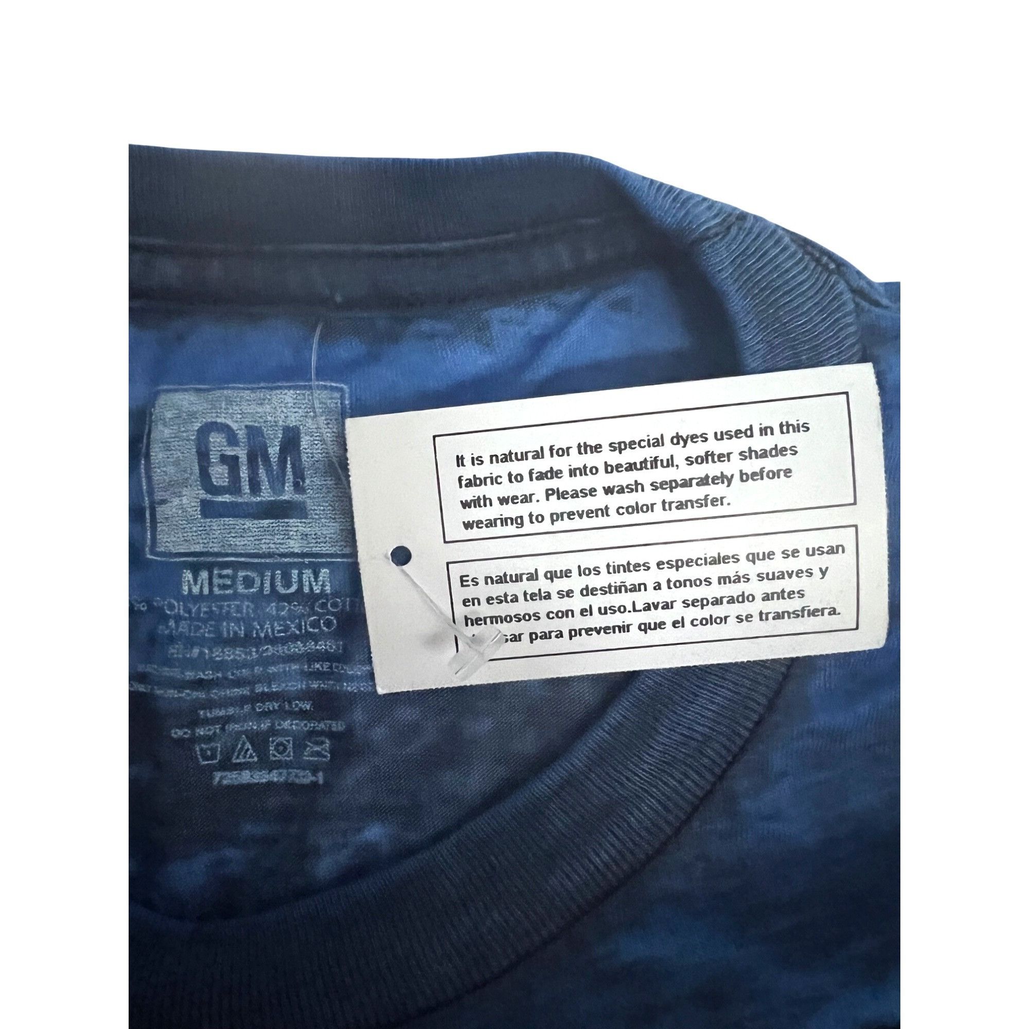 Chevrolet GM Official Licensed Chevy Bowtie Mens Blue Heather Tissue T Size US M / EU 48-50 / 2 - 7 Thumbnail