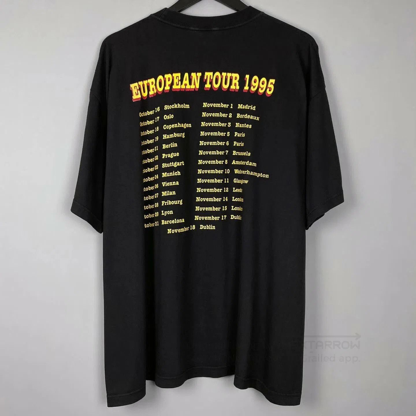 Vintage Foo Fighters Vintage 1995 Tour Tee. Size US M / EU 48-50 / 2 - 2 Thumbnail