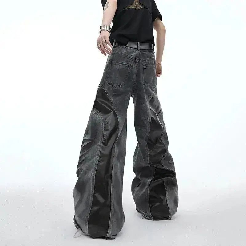 Japanese Brand Denim Pants PU Leather Size US 32 / EU 48 - 2 Thumbnail