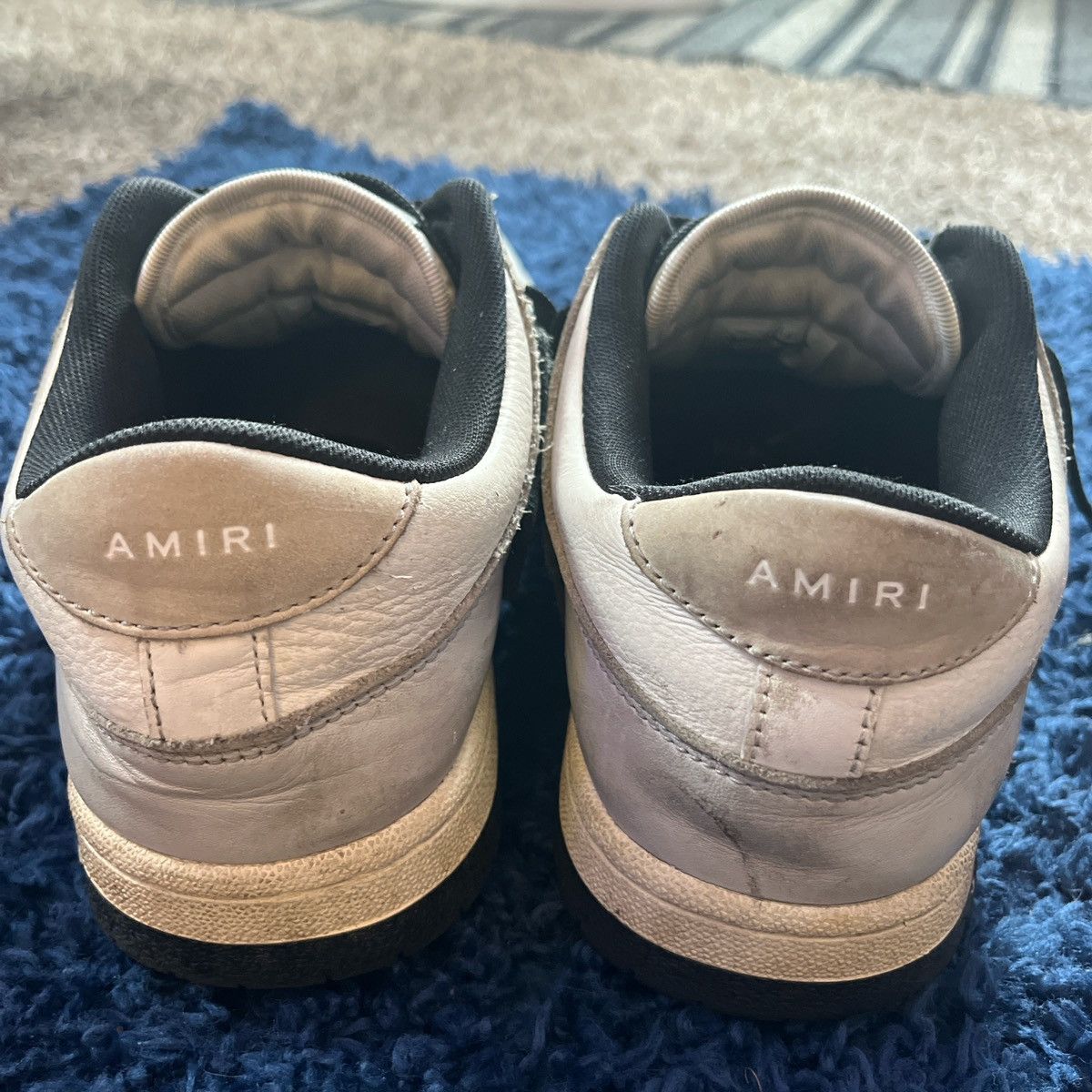 Amiri Amiri Skel Top Low ‘Grey’ Size US 10 / EU 43 - 5 Thumbnail