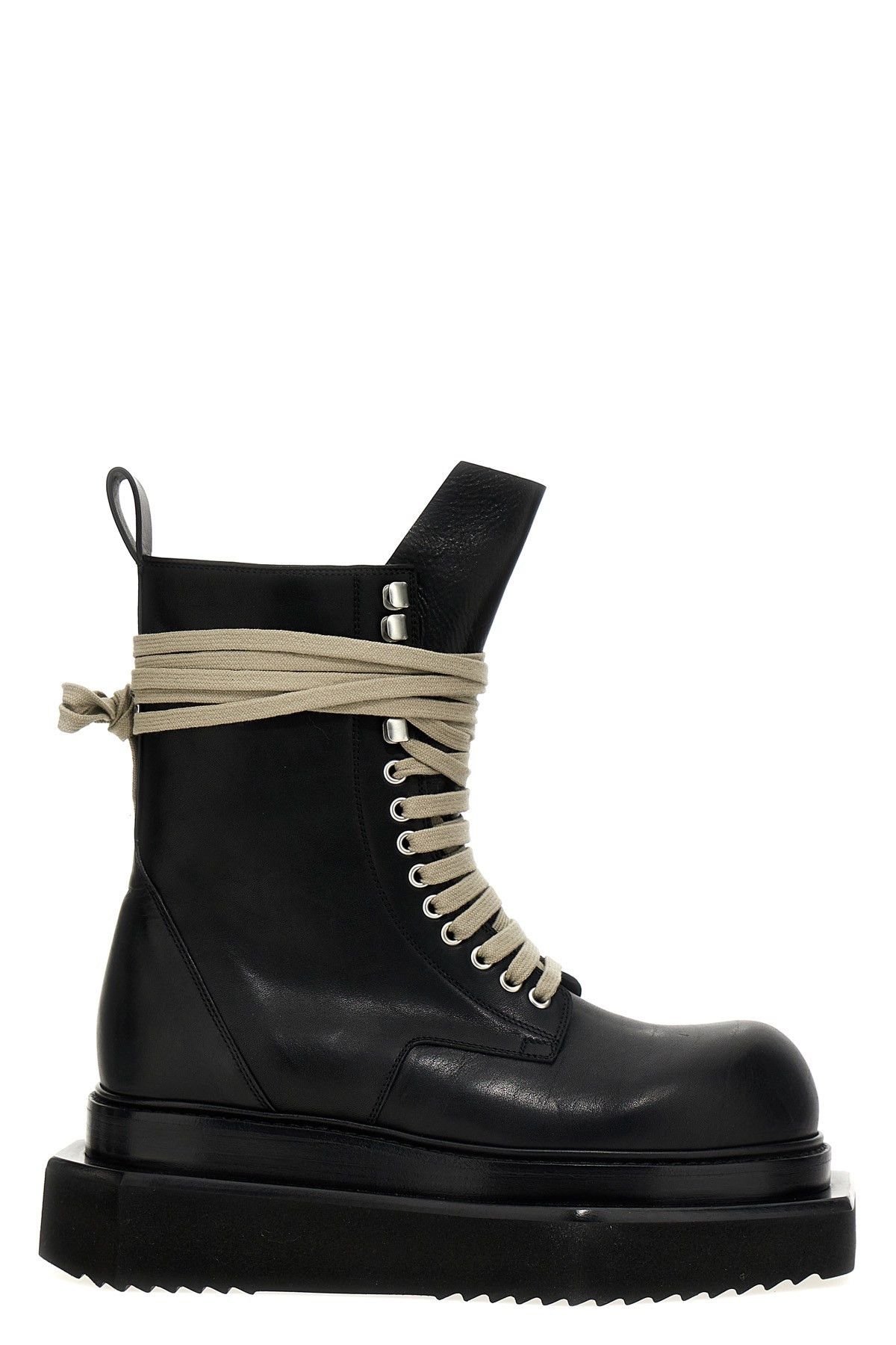 image of Rick Owens 'laceup Turbo Cyclops' Boots in Black, Men's (Size 11)