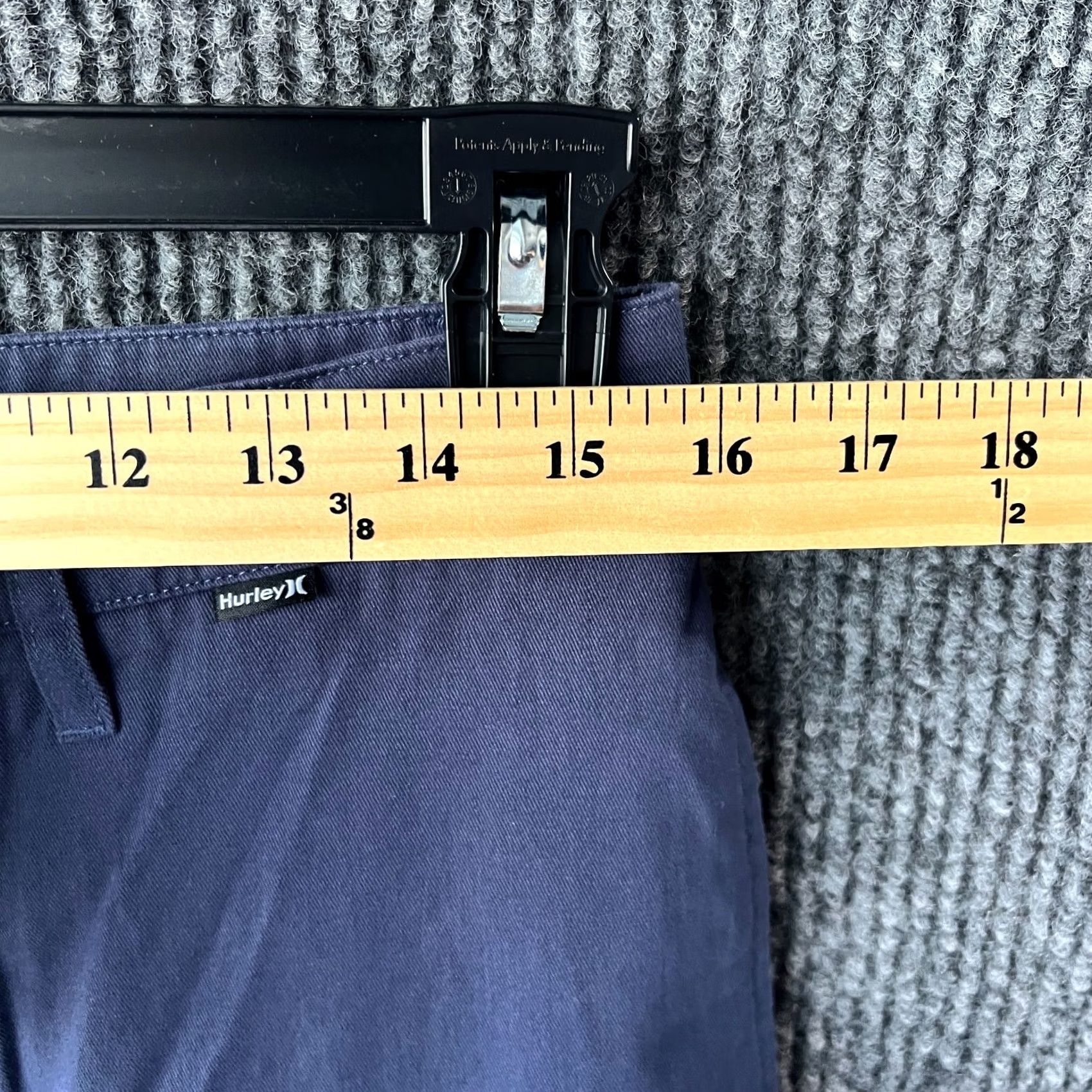 Hurley Hurley Pants Mens 30x30 Blue Chino Casual Relaxed Outdoors Slacks Pockets NEW Size US 30 / EU 46 - 4 Thumbnail