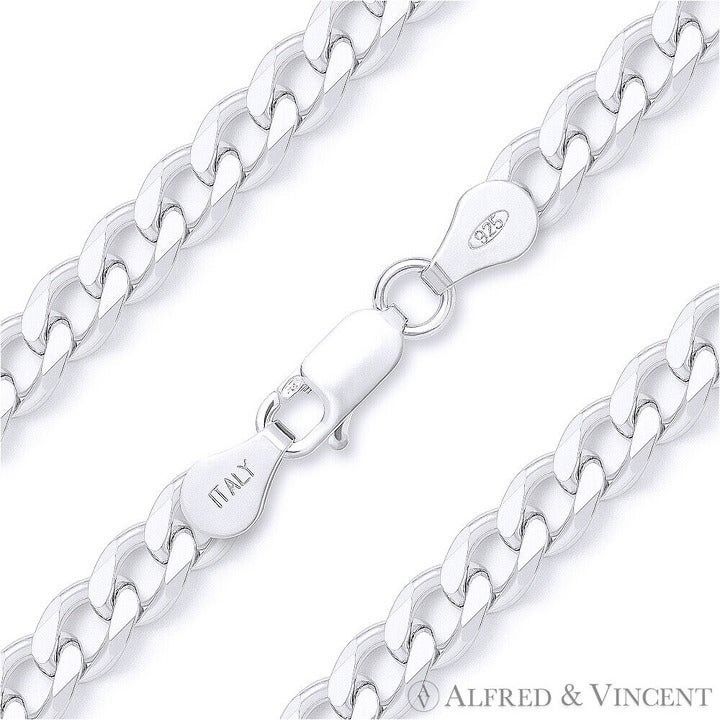Other 3.7mm Cuban / Curb Link Italian Chain Anklet Size 9 Size ONE SIZE - 1 Thumbnail