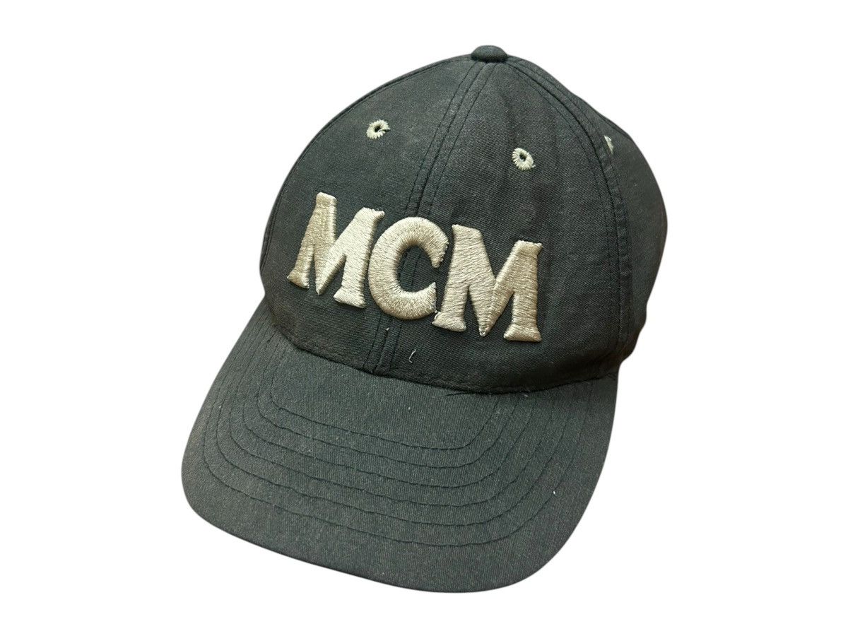 MCM × Vintage Vintage 90s MCM Spell out Cap Adjustable / Faded Distressed Size ONE SIZE - 2 Thumbnail