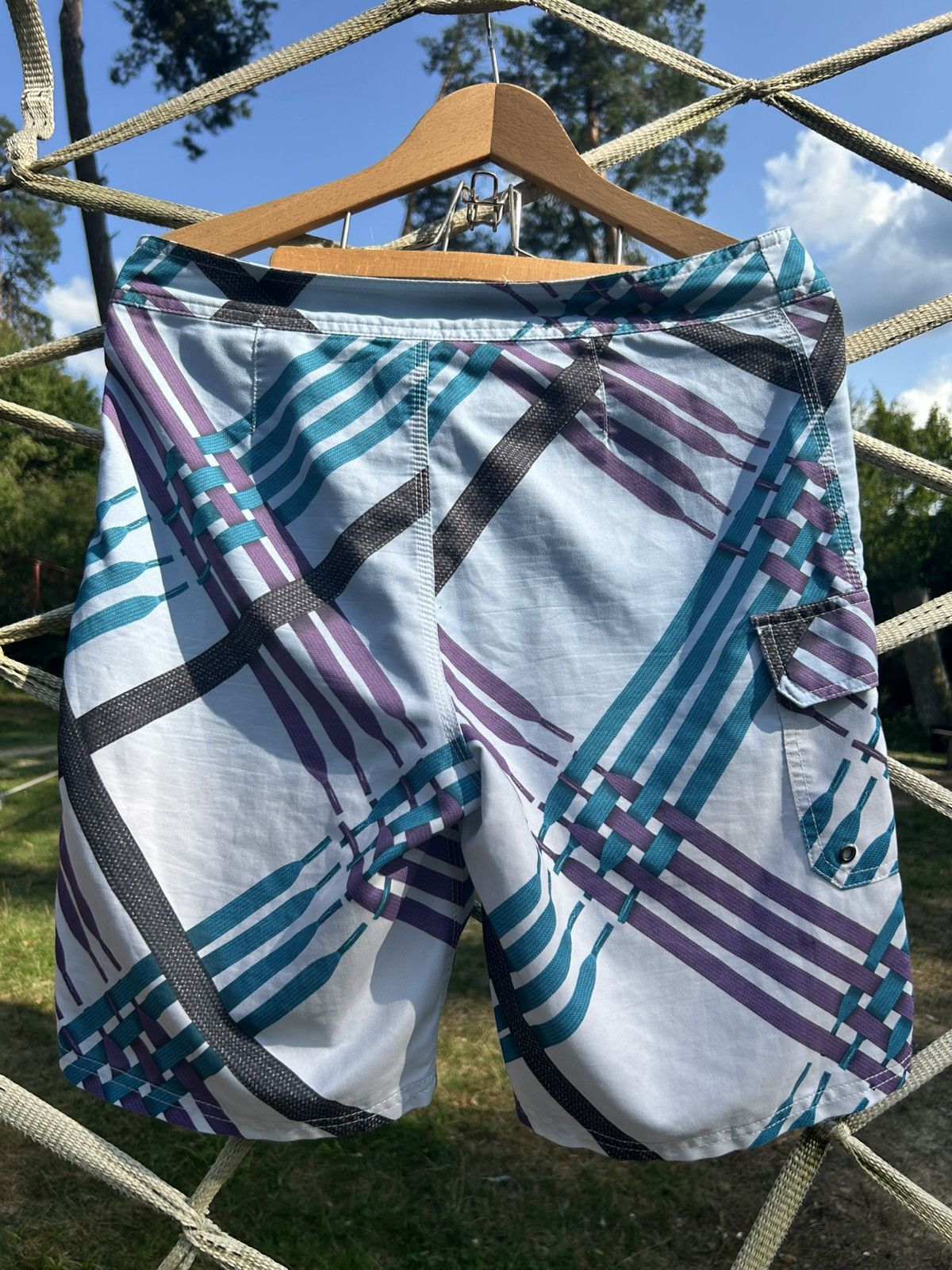 Nike Nike 6.0 Swimwear Beach Shorts Pool Pants Print Size M / 30 Size US 30 / EU 46 - 4 Thumbnail