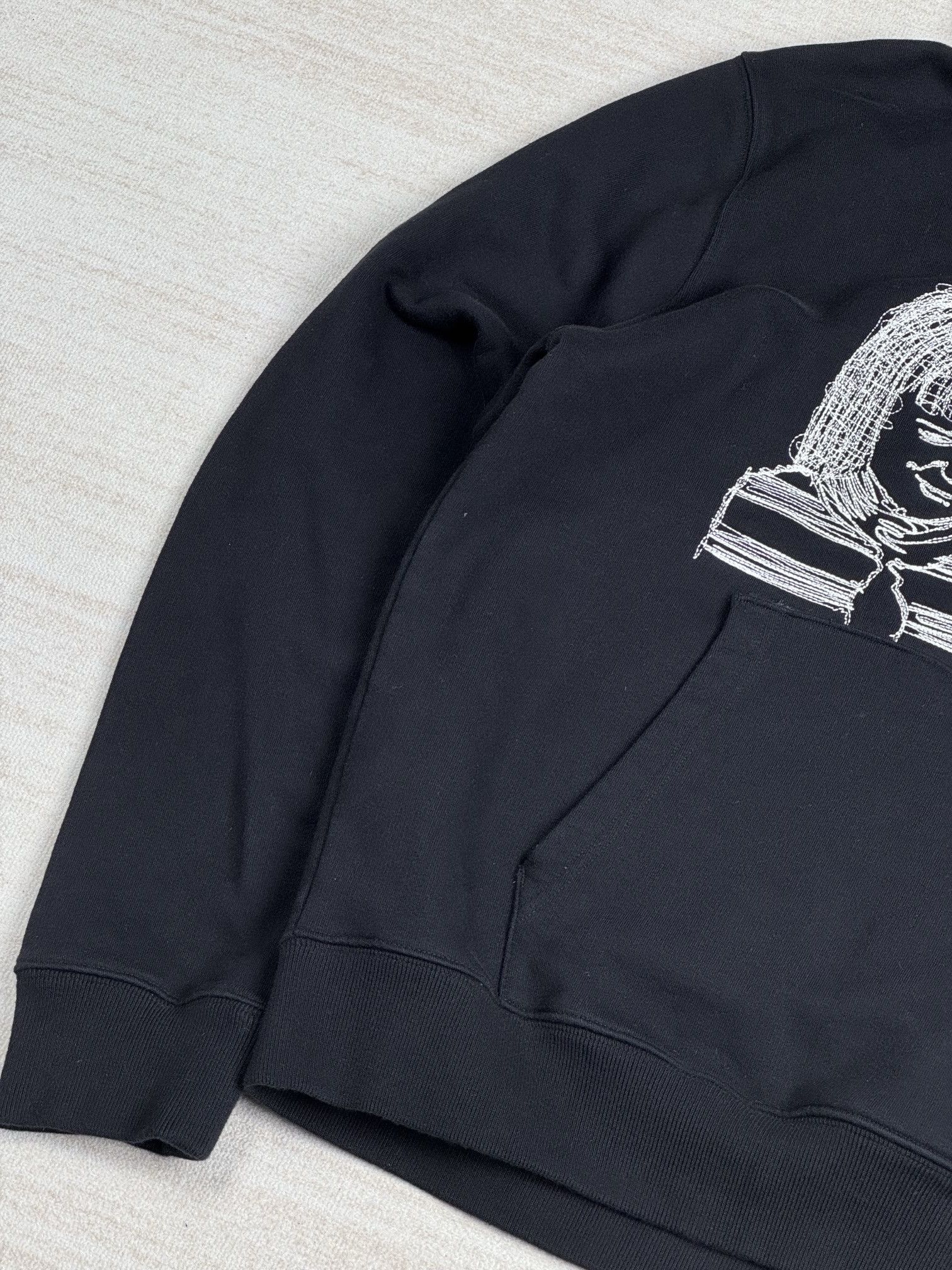 Off-White embroidered hoodie Size US XL / EU 56 / 4 - 2 Thumbnail