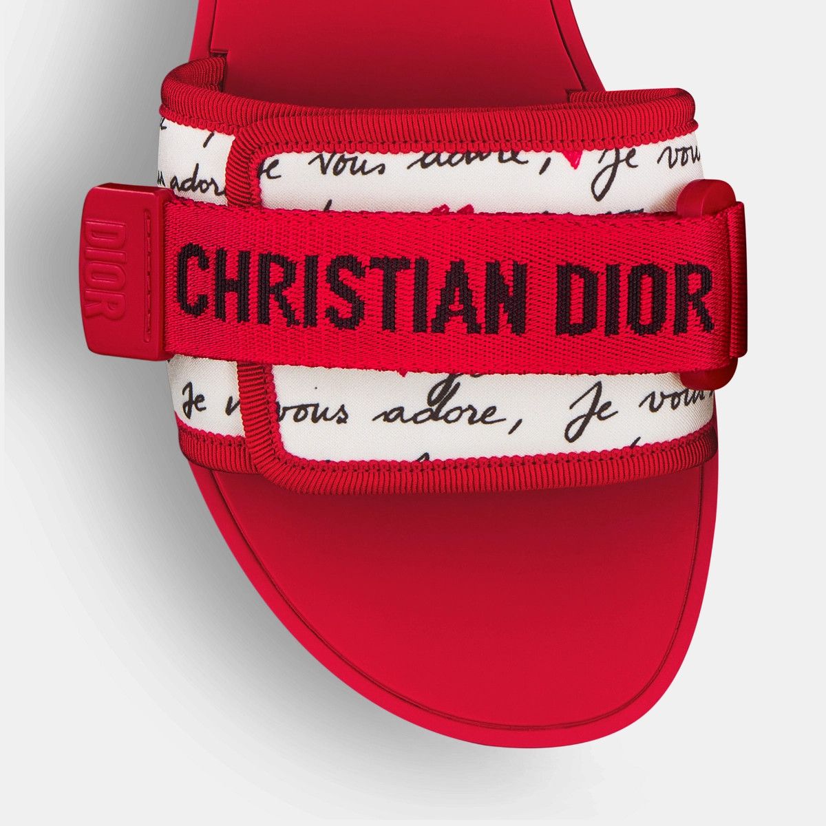Dior o1w1db10326 Dior Evoulution Slide in Red/Multi Size US 6 / IT 36 - 4 Thumbnail