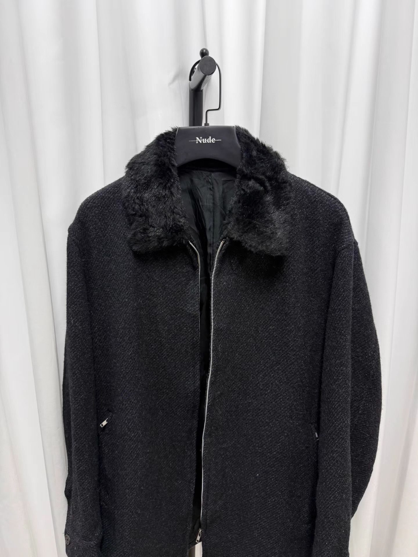 Yohji Yamamoto Yohji Yamamoto Y's Fur Wool Jacket K20 Size US M / EU 48-50 / 2 - 8 Thumbnail