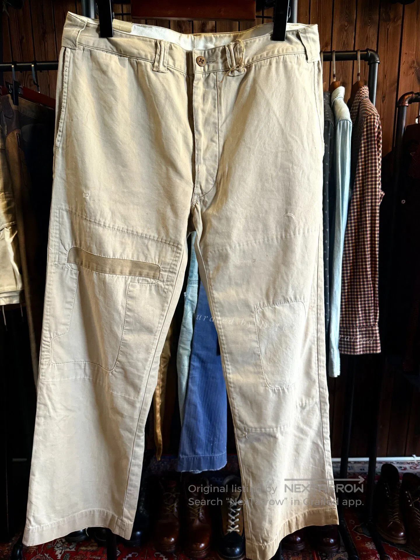 RRL Ralph Lauren PRL Khaki Casual Pants. Size US 30 / EU 46 - 1 Thumbnail