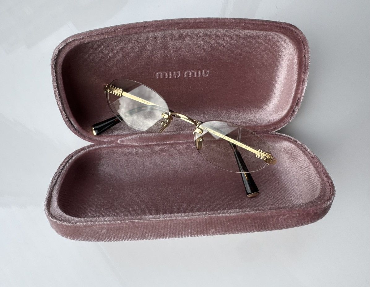 Miu Miu NEW Miu Miu sunglasses MU A54S 5AK08N Size ONE SIZE - 7 Thumbnail