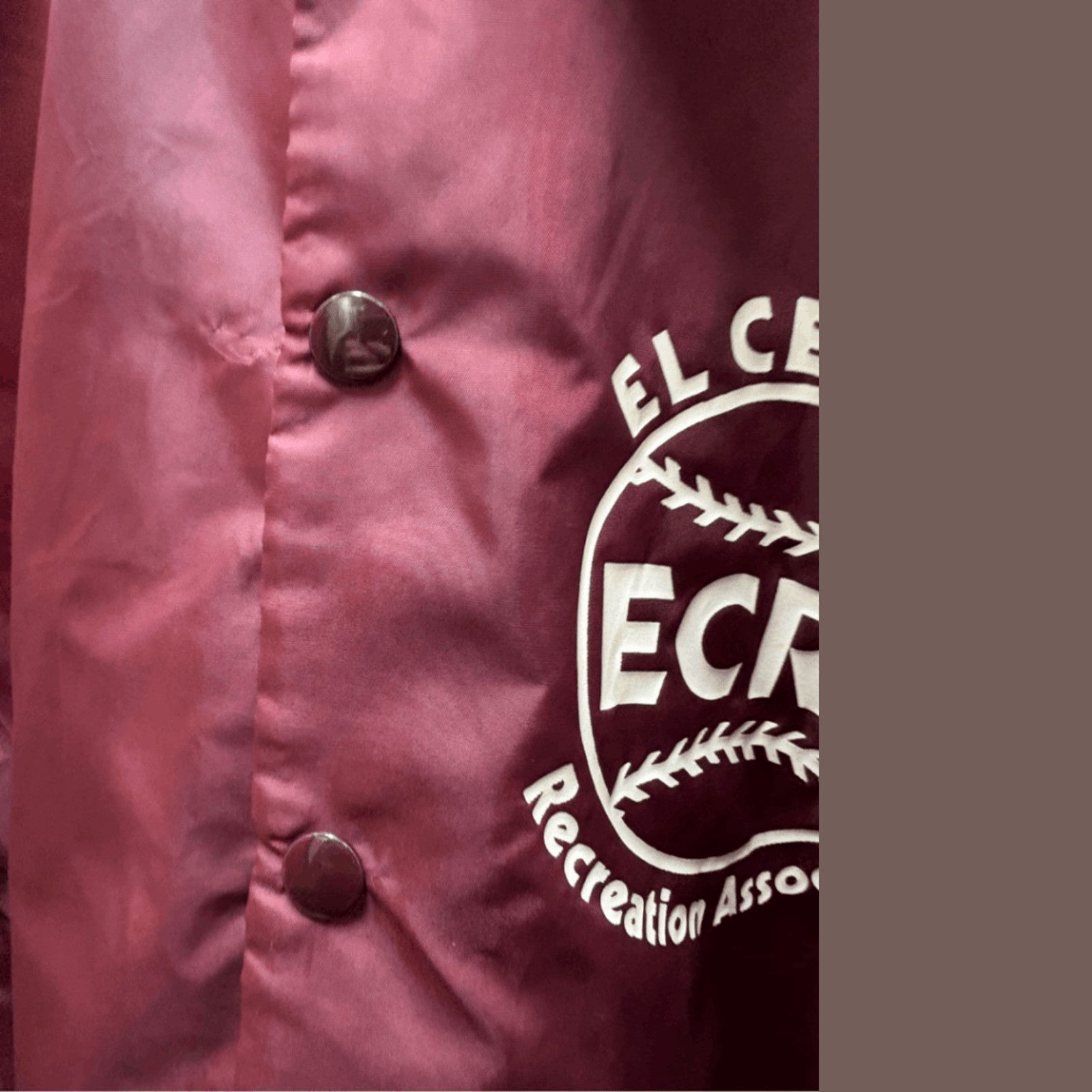 Russell Athletic × Vintage VTG Coach Jacket | Russell Maroon ECRA | 60s Athletic Style Size US S / EU 44-46 / 1 - 3 Thumbnail