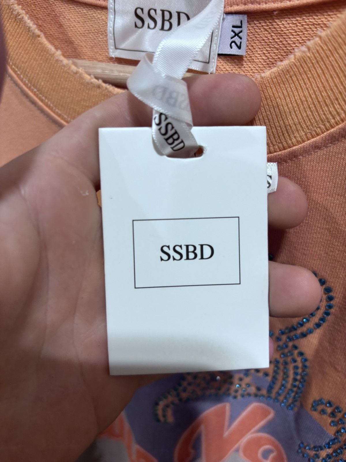 SSDD SSBD Haus Von Orange Tee Size US XXL / EU 58 / 5 - 5 Thumbnail