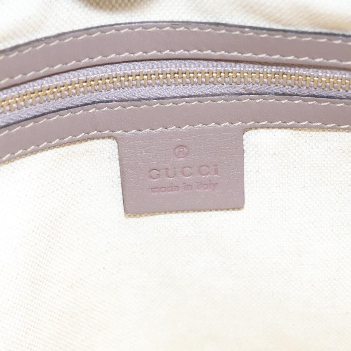 Gucci GUCCI GG Canvas Tote Bag Beige Gold Size ONE SIZE - 15 Thumbnail