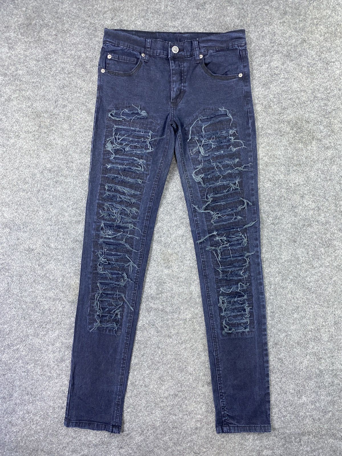 Cheap Monday × Japanese Brand Cheap Monday Japan Punk Stretchable Skinny Jeans -J1102 Size US 28 / EU 44 - 1 Thumbnail