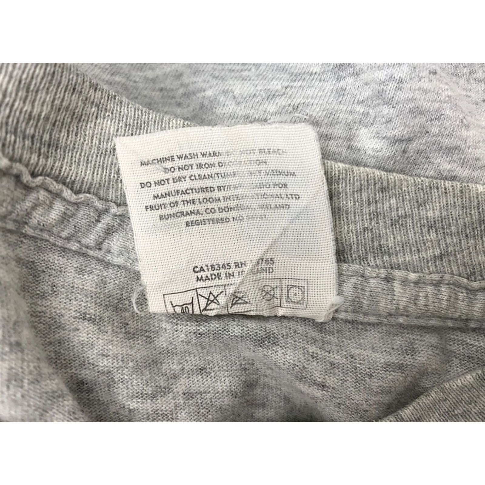Harley Davidson Harley-Davidson Mens T-Shirt Size M Grey Vintage Club Netherland Screen Stars Shirt Mens Size US M / EU 48-50 / 2 - 6 Thumbnail