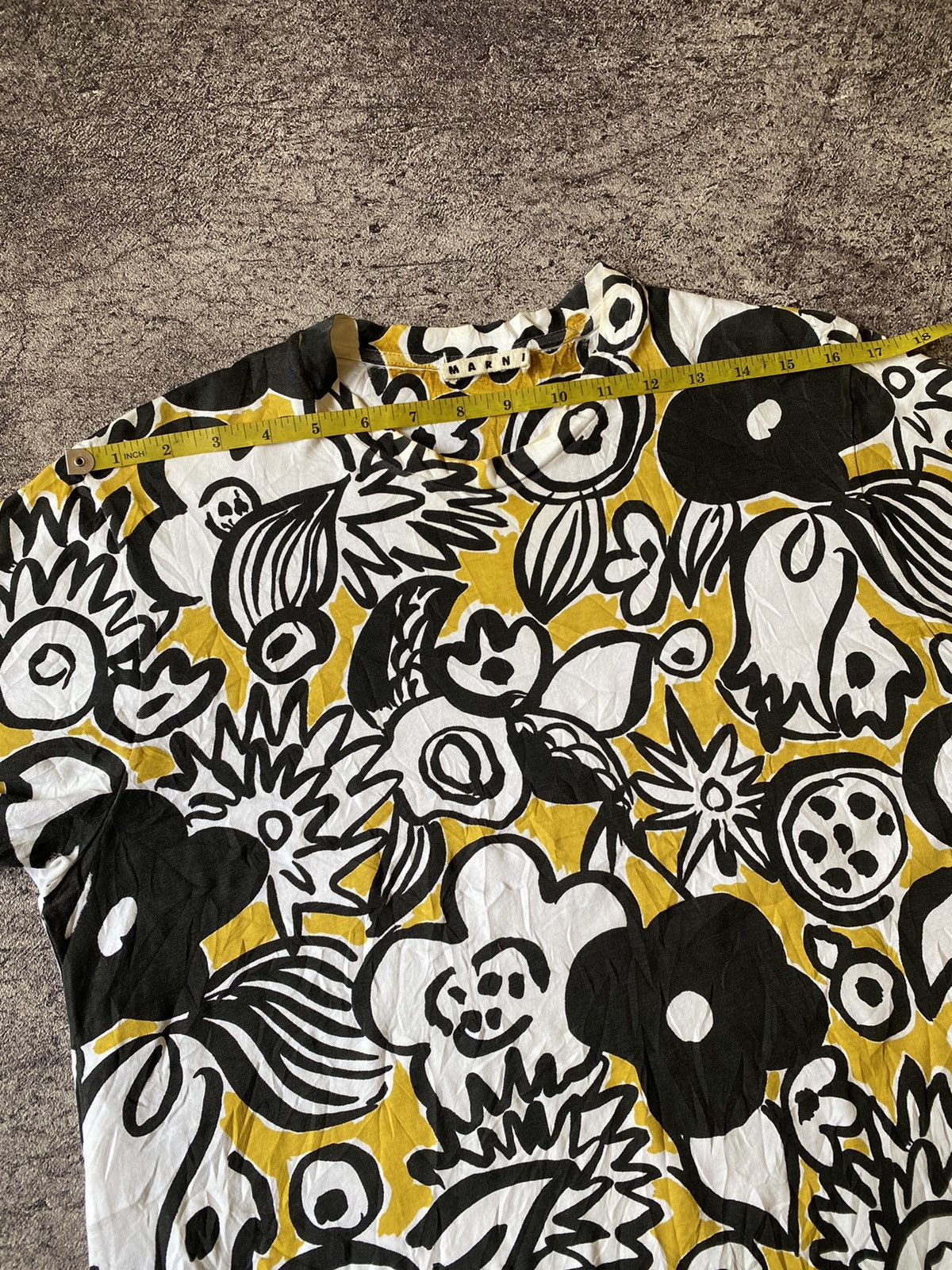 Japanese Brand × Marni Marni flower tshirt Size US M / EU 48-50 / 2 - 11 Thumbnail