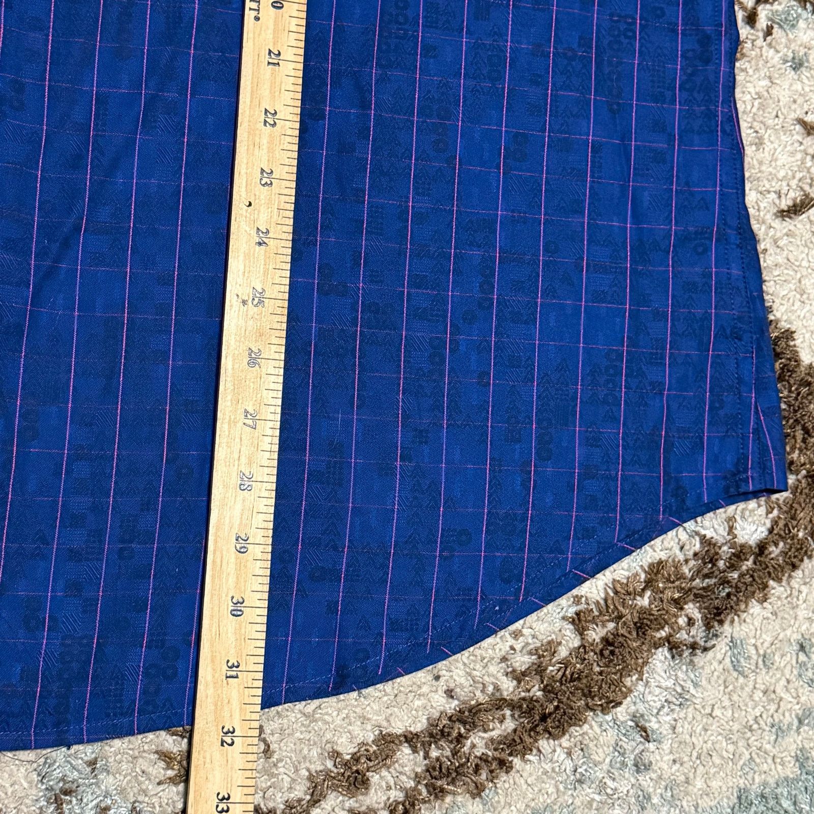 Robert Graham Robert Graham Pineapple Flip Cuff Windowpane Shirt Size 2XL Size US XXL / EU 58 / 5 - 8 Thumbnail
