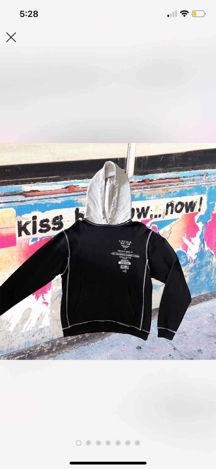 Heliot Emil Heliot Emil Contrast Hoodie Size US M / EU 48-50 / 2 - 4 Thumbnail