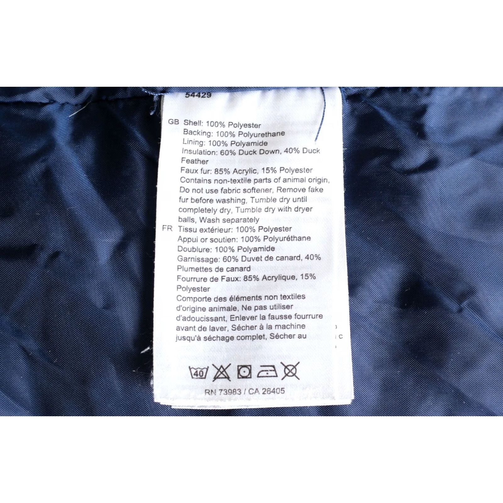 Helly Hansen HELly Hansen Aden Down Parka Jacket Women S Fur Hooded Puffer Waterproof Blue Coat Womens XS Size S / US 4 / IT 40 - 7 Thumbnail