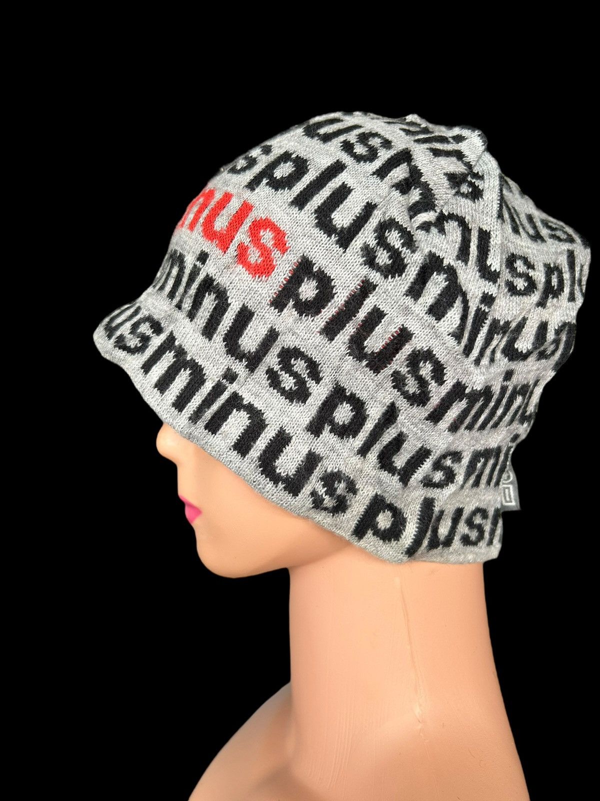 Japanese Brand × KMRii × Kapital Plus Minus - + Made In Germany Beanie Hats Size ONE SIZE - 5 Thumbnail