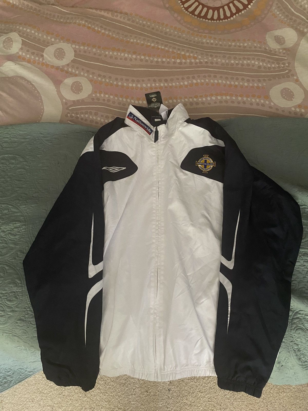 Umbro Vintage Northern Ireland Training Jacket Size US XXL / EU 58 / 5 - 3 Thumbnail