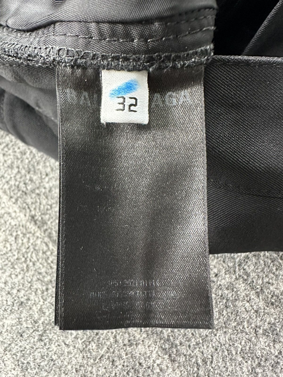 Balenciaga Balenciaga - F/W21 Classic Wide Leg Wool Trouser Size 29" - 12 Thumbnail