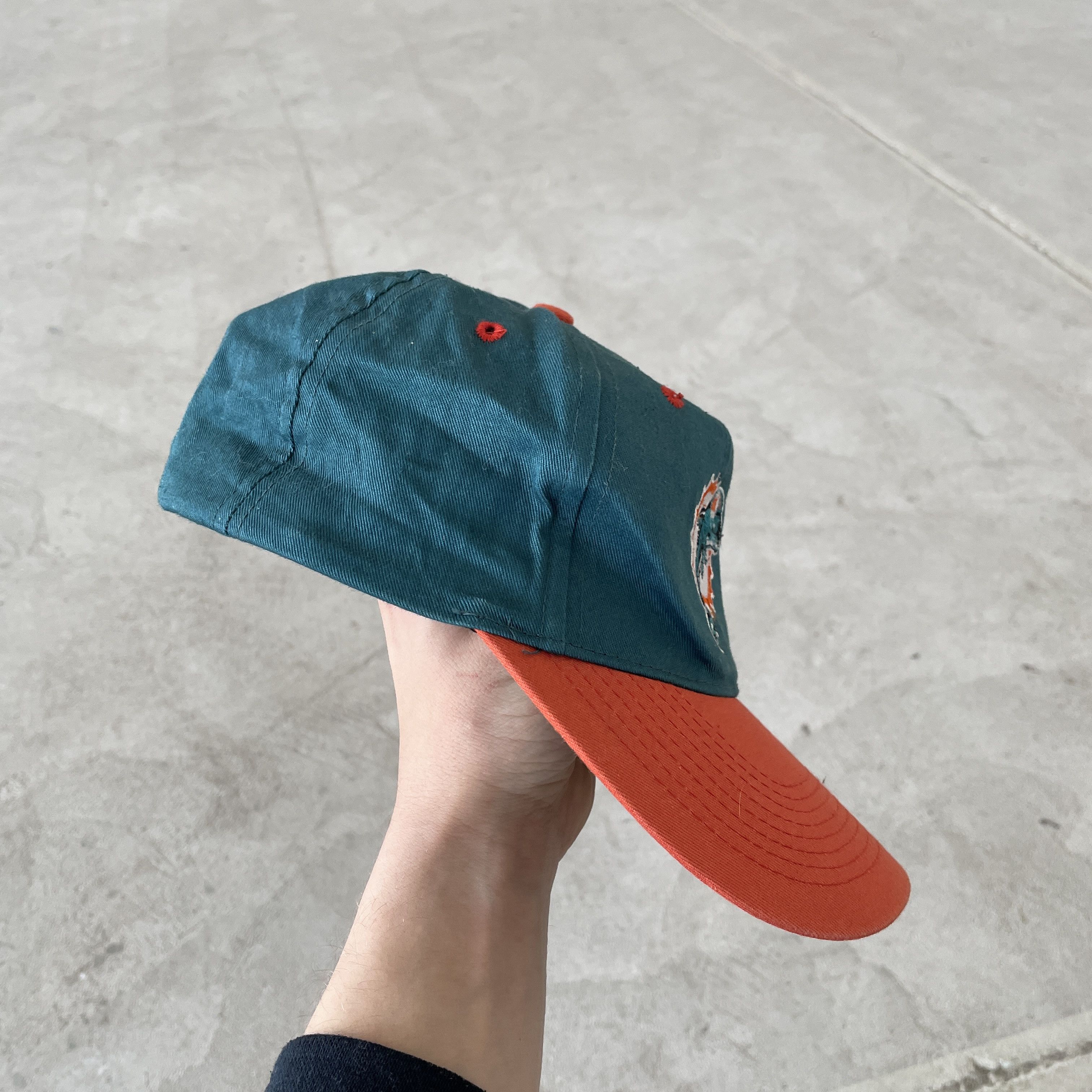 NFL Vintage 1998 Miami Dolphins NFL Drew Pearson Snapback Hat Size ONE SIZE - 4 Thumbnail