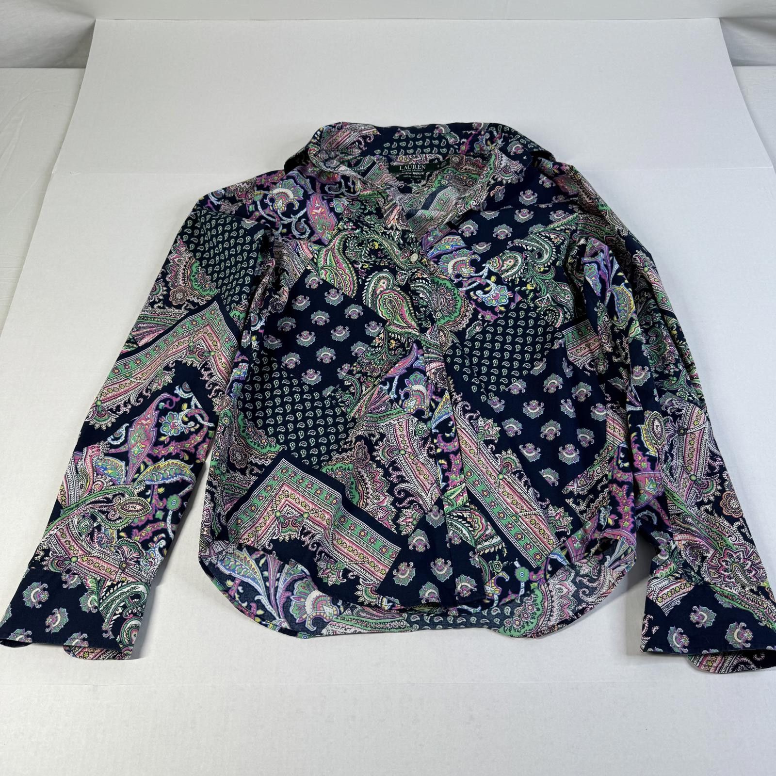 Polo Ralph Lauren Ralph Lauren Women’s Blouse Short Floral Long Sleeve Size S Size S / US 4 / IT 40 - 1 Thumbnail