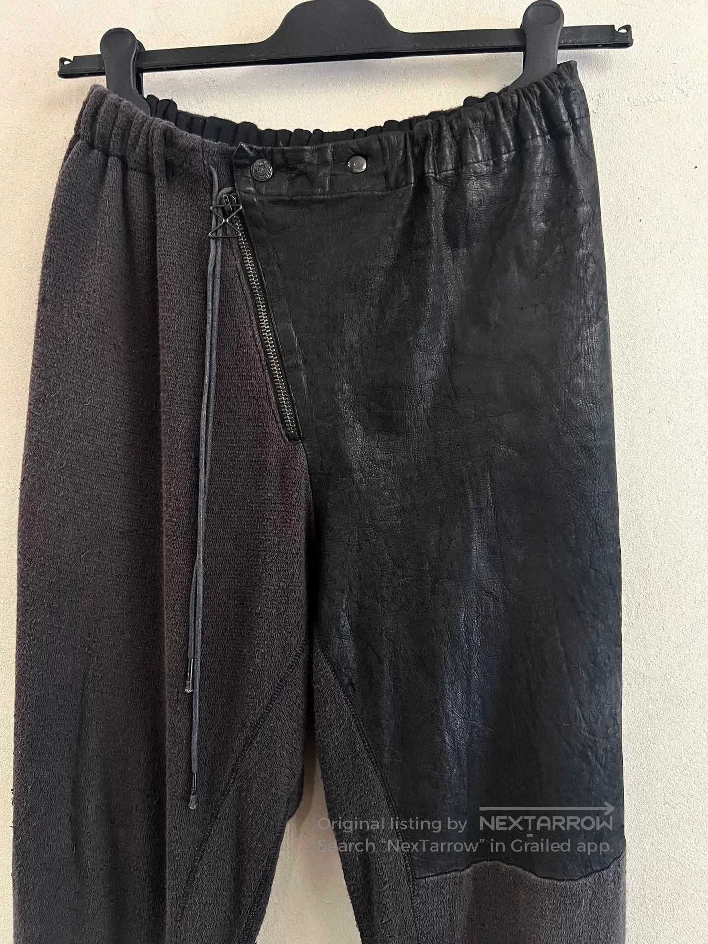 Rick Owens Rick Owens Style Leather Flared Pants. Size US 28 / EU 44 - 2 Thumbnail