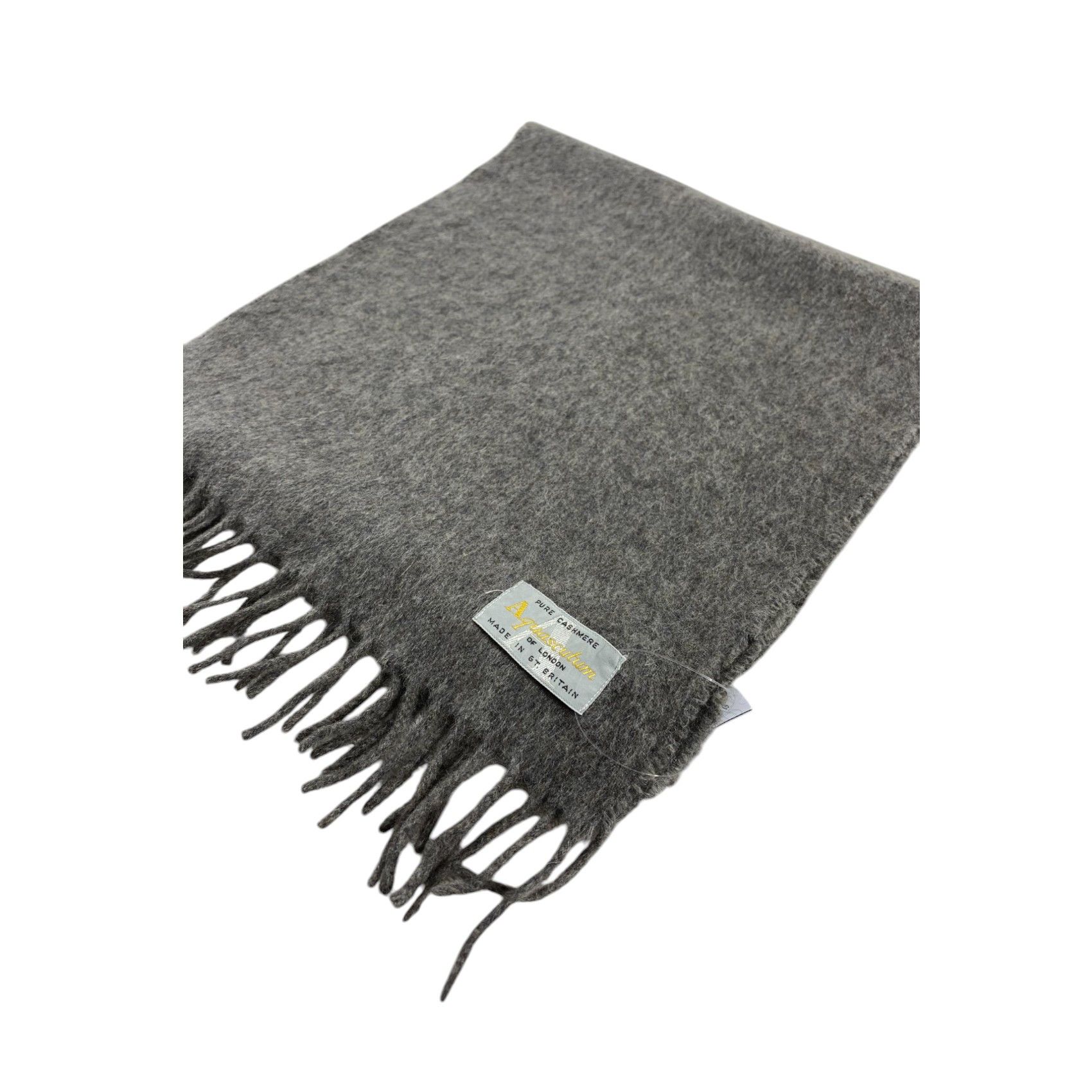 Aquascutum × Vintage Aquascutum Scarf / Muffler / Neckwear - WW1667 Size ONE SIZE - 3 Thumbnail