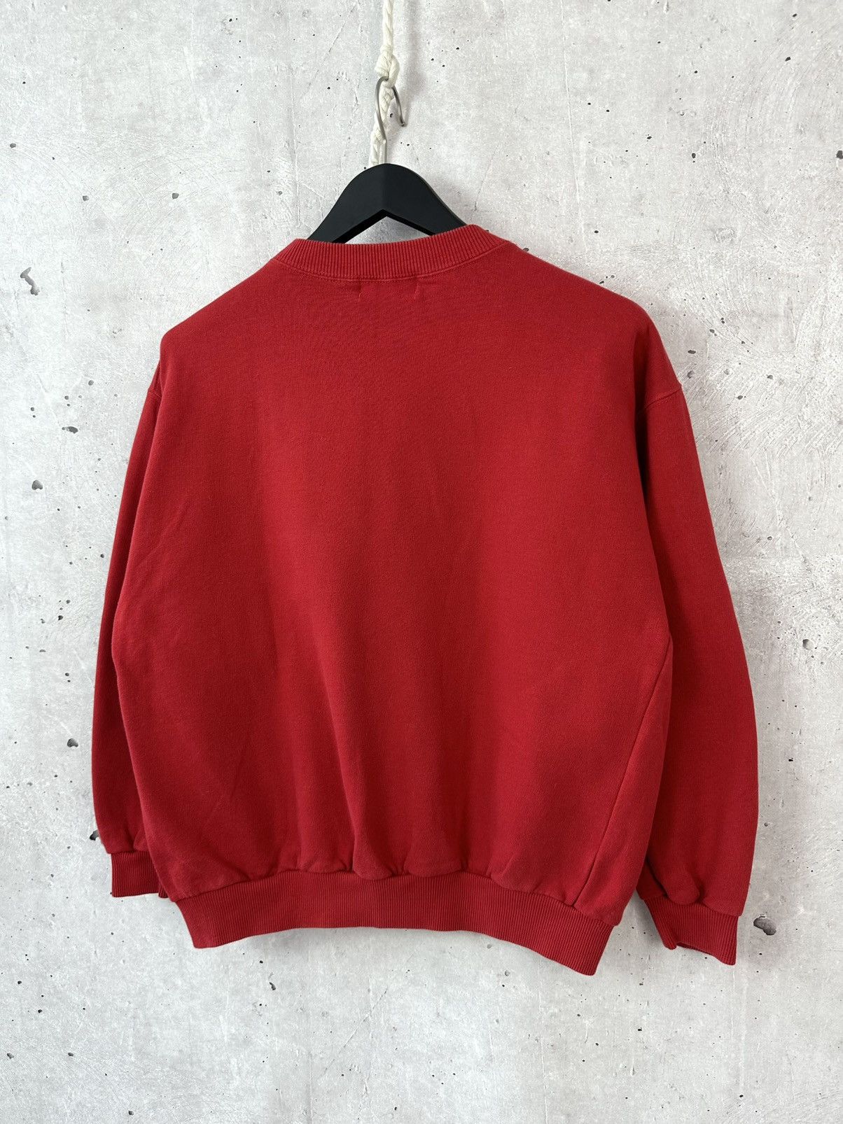 Fred Perry Fred Perry Vintage Red Logo Crew Neck Cotton Sweatshirt Size US XL / EU 56 / 4 - 8 Thumbnail