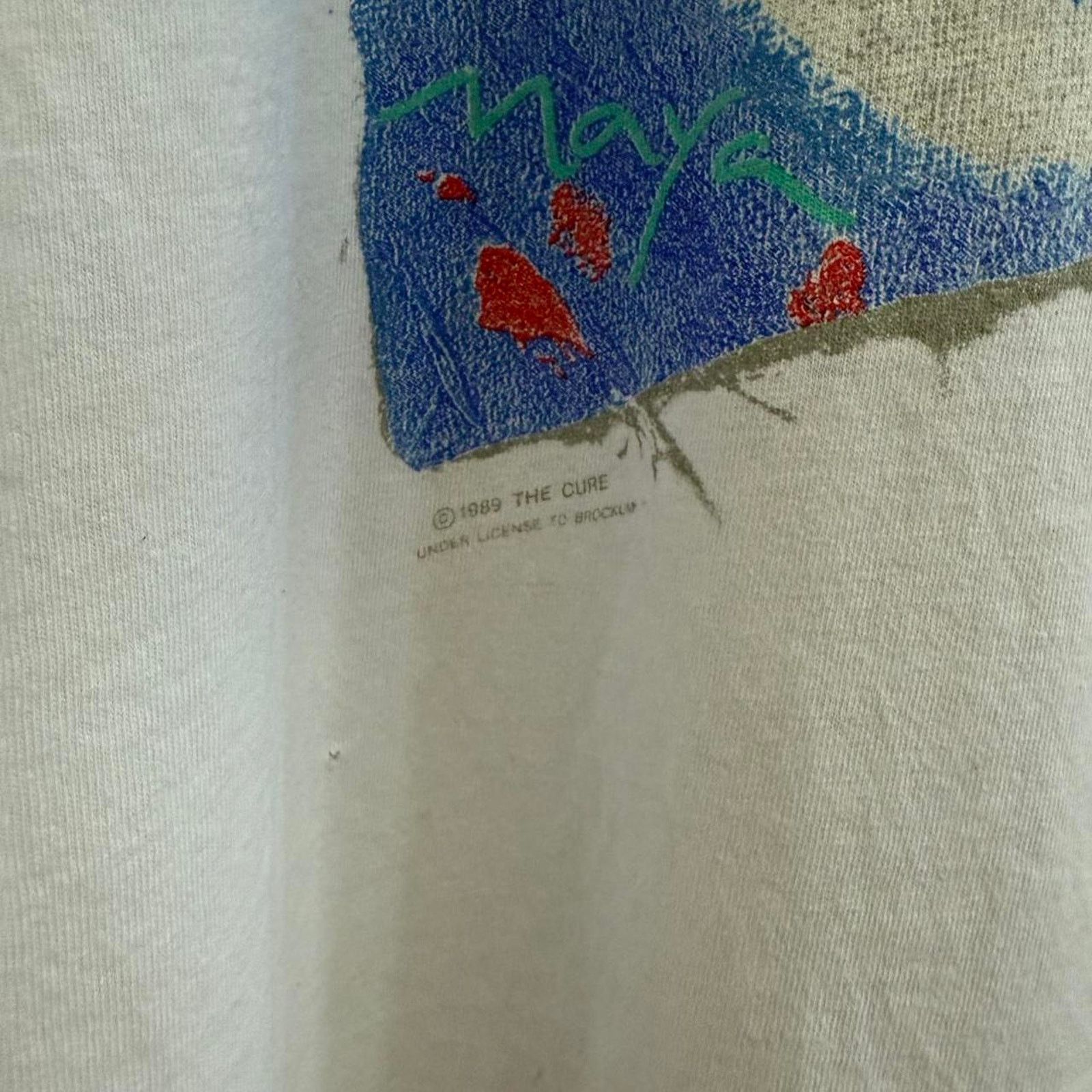 Other Vintage 1989 the cure lovesong grail t-shirt Size US XXL / EU 58 / 5 - 6 Thumbnail