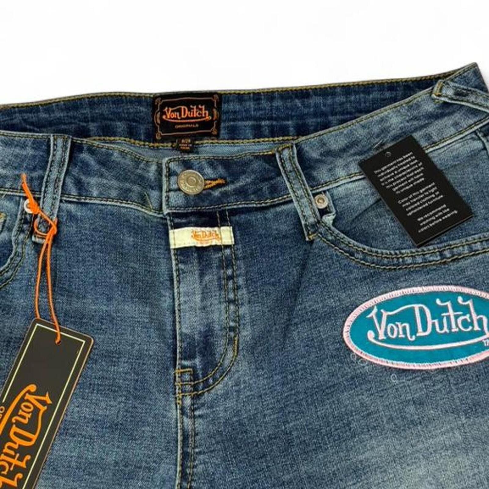 True Religion Von Dutch bootcut y2k style with patch and cool print design Size 30" / US 8 / IT 44 - 5 Thumbnail