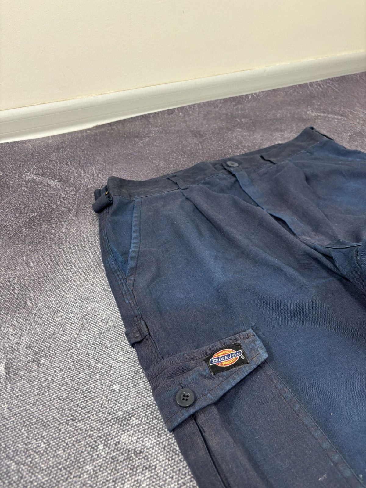 Dickies Vintage Dickies Redhawk Distressed Work Baggy Cargo Pants Size US 34 / EU 50 - 9 Thumbnail