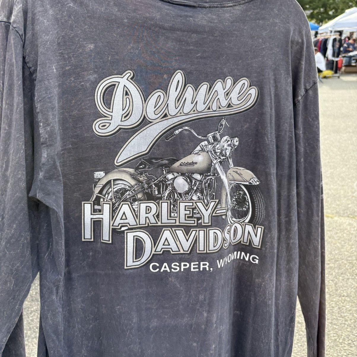 Harley Davidson 2008 Harley Davidson, Eagle graphic, long sleeve Size US L / EU 52-54 / 3 - 7 Thumbnail