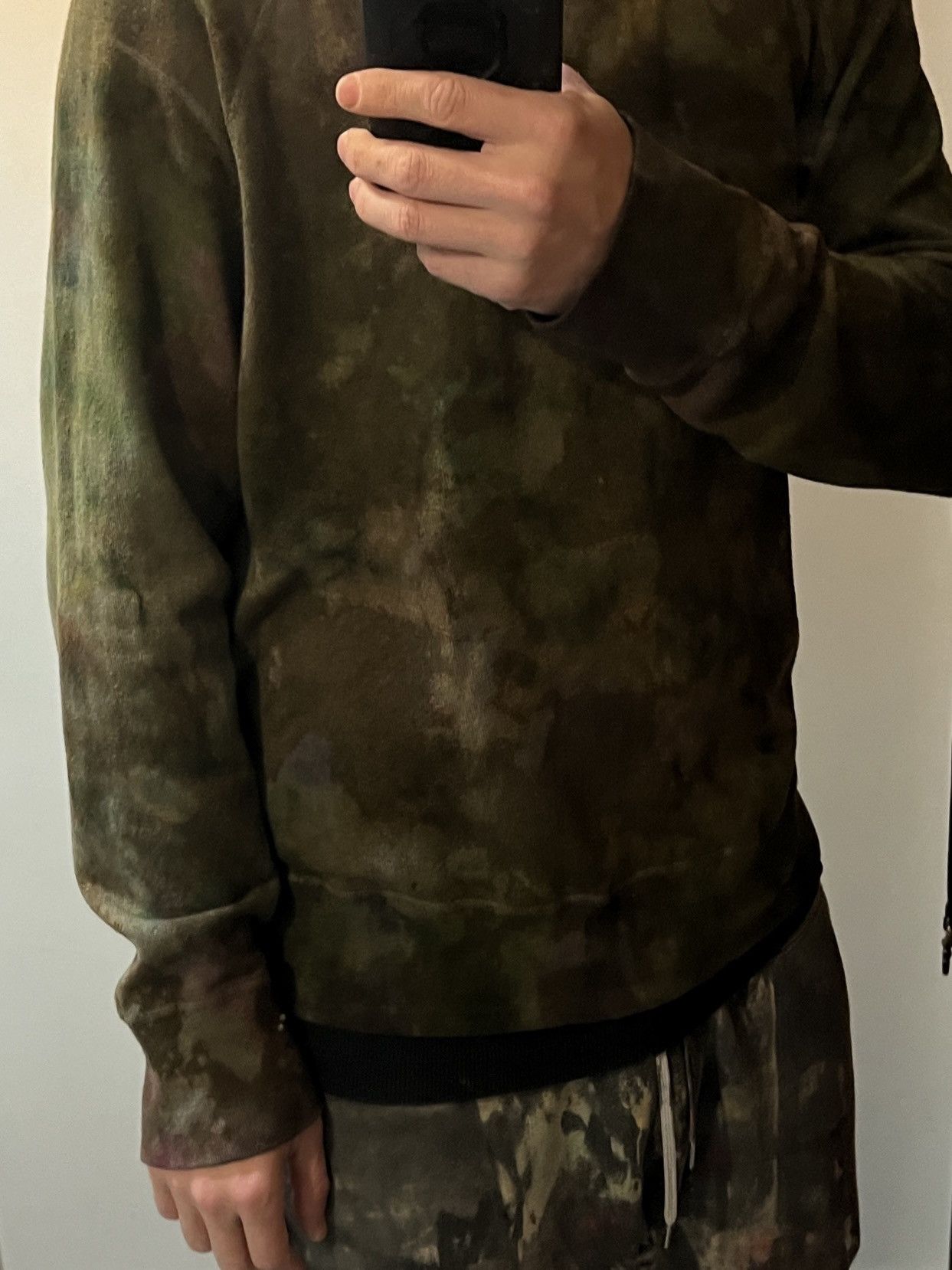 Acne Studios acne studios y2k camo custom tie dye sweatshirt vintage m-l Size US M / EU 48-50 / 2 - 3 Thumbnail