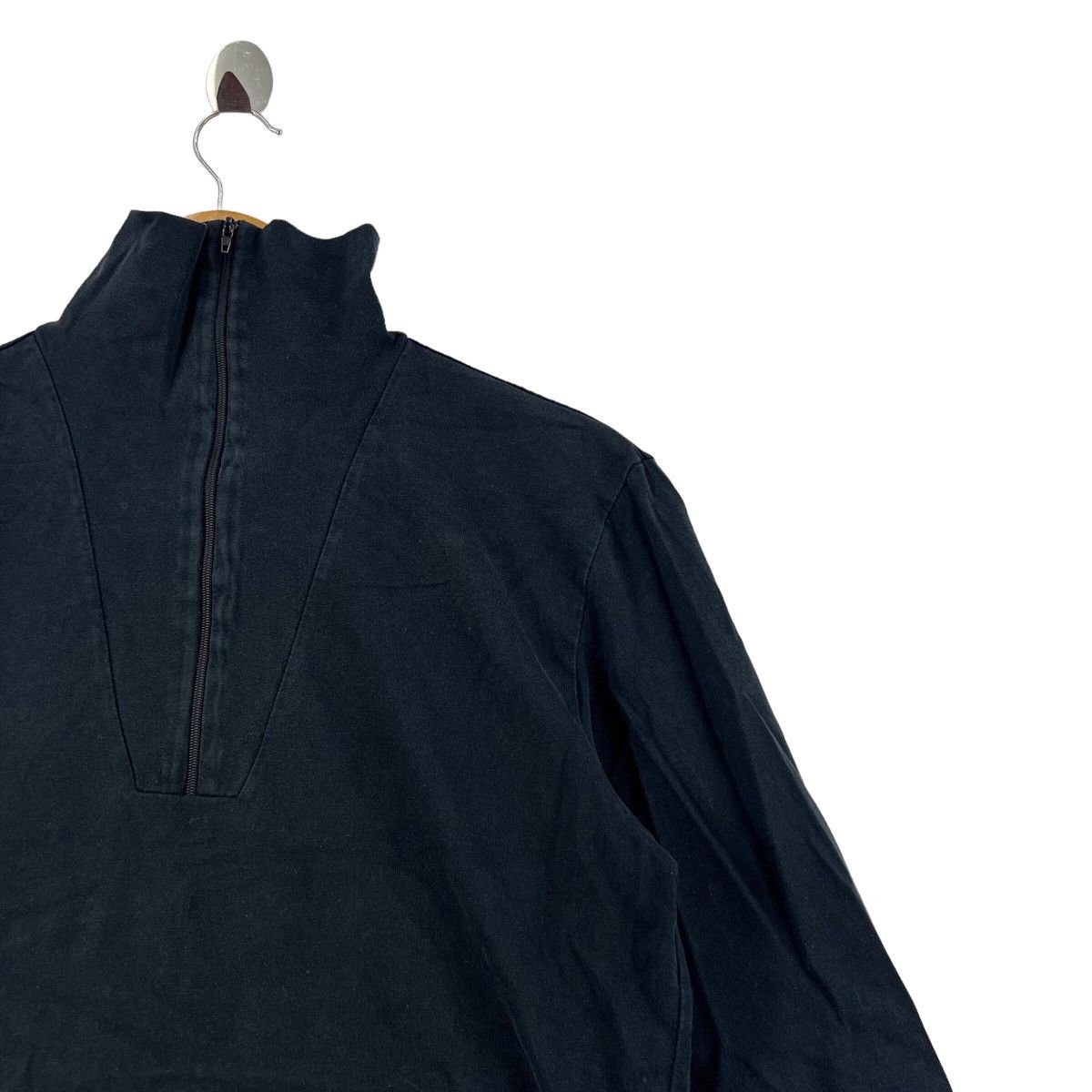 agnes b. Designer AGNES B PARIS France Half Zipper Jumper Size S / US 4 / IT 40 - 4 Thumbnail