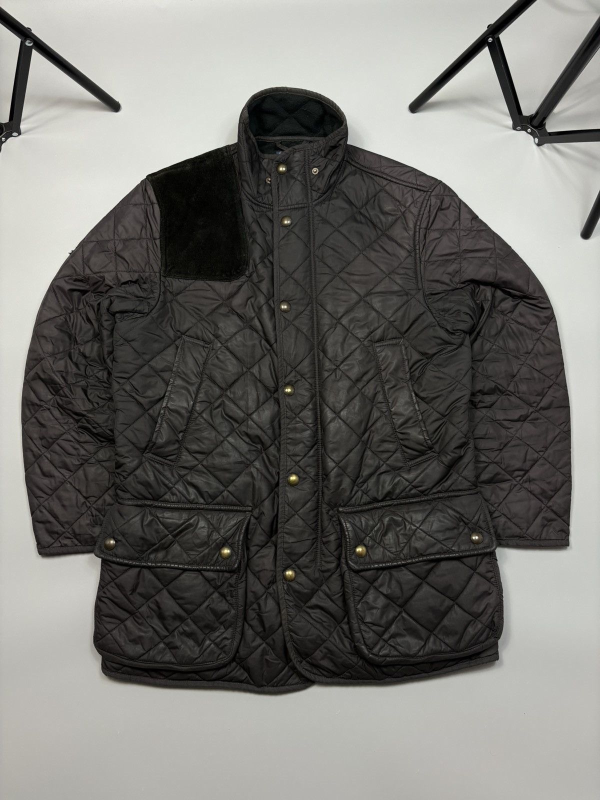 Polo Ralph Lauren Polo Ralph Lauren 90s Quilted Hunting mens rare Jacket Size US M / EU 48-50 / 2 - 1 Thumbnail
