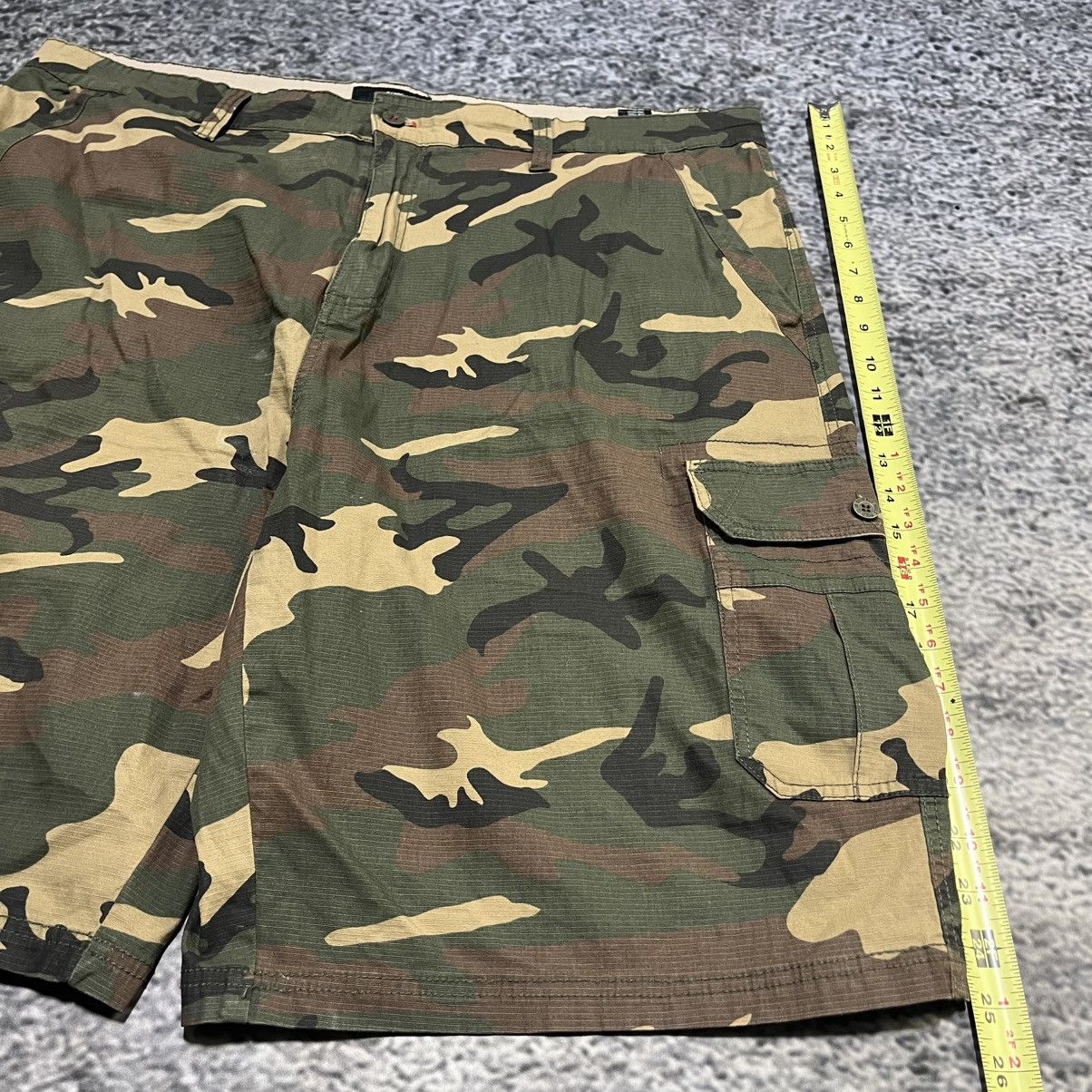 Beverly Hills Polo Club Vintage Y2K Beverly Hills Polo Club Camo Cargo Shorts Baggy Size US 42 / EU 58 - 11 Thumbnail
